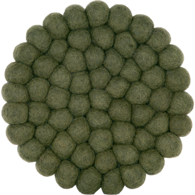 Dakota grytunderlägg 19 cm olivgrön