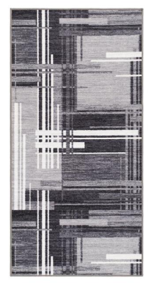 Alba gångmatta 80x200 cm grå