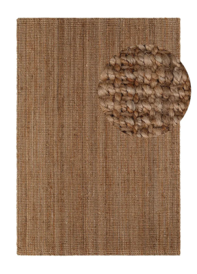 Agra matta jute 160x230 cm natur