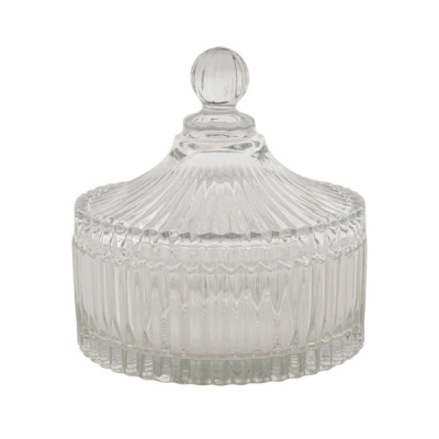 Ingrid skål med lock klarglas