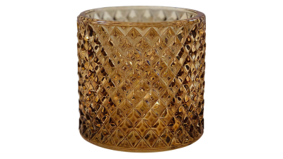 Avatar ljuslykta frostad orange