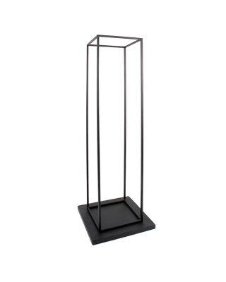 Wood vedstativ metall lågt#1