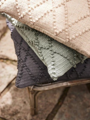 Alma kuddfodral 50x50 cm isblå#3