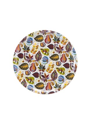 Adam & Eva bricka röd 38 cm