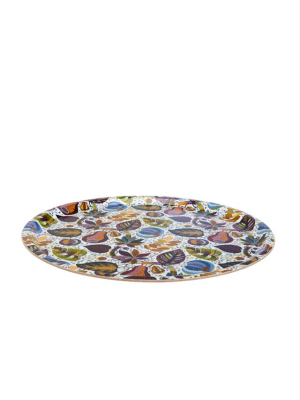 Adam & Eva bricka röd 38 cm#2