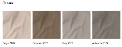 Skogslind Klassisk Ram 7z 90x200 cm Jeans inkl. ben#2