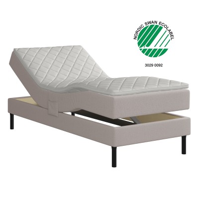 Tall Ställbar 5z 105x200 cm Eden inkl. ben