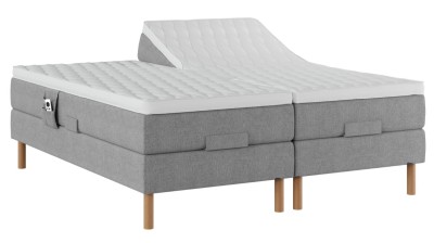 Lux ställbar 105x200 cm inkl. bäddmadrass Lux Coolfeeling bäddmadrass
