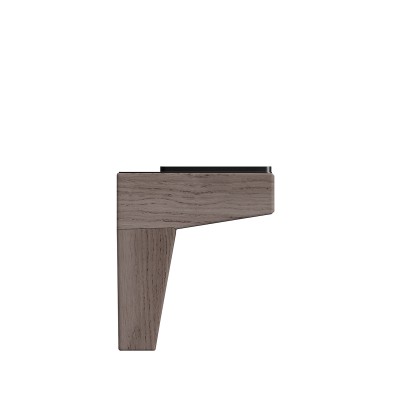 Vidar sängben 14 cm rökt ek