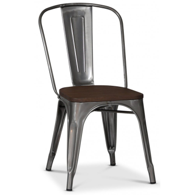 About France stol trä/galv plåt