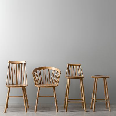 ZigZag barstol 63 cm oljad ek#2