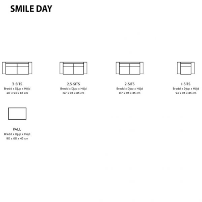 Smile Day soffa 2-sits#5