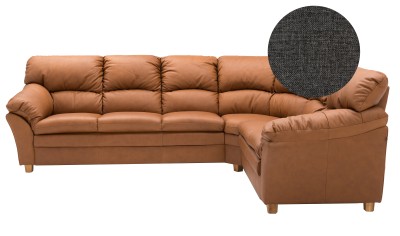 Valetta soffa 3HJ2 tyg Oakland 3125 antracit/ek