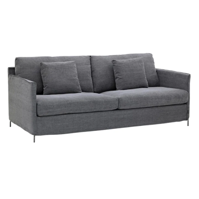 Petito soffa 3-sits C2 tyg Tristan grey