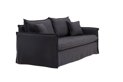 Nova soffa 3-sits svart#3