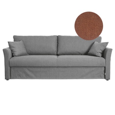 Chelsea bäddsoffa LB tyg Capri rust