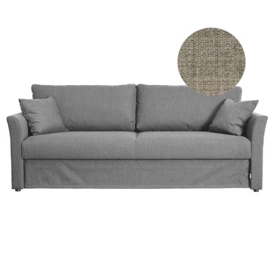Chelsea bäddsoffa LB tyg Emma light grey