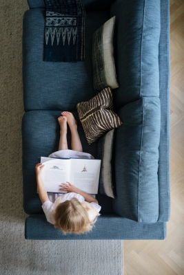 Langdon soffa 3-sits Casual #15 jeansblå#3