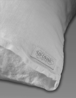 Örngott linne 50x60 cm White Linen - Lin Living#2