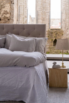 Örngott linne 50x60 cm Misty Gray - Lin Living#3