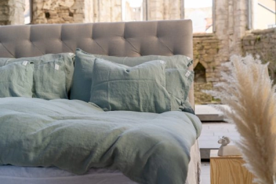 Örngott linne 70x100 cm Frosty Green - Lin Living#3