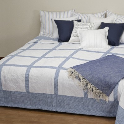 Amy överkast 160x270 cm blå