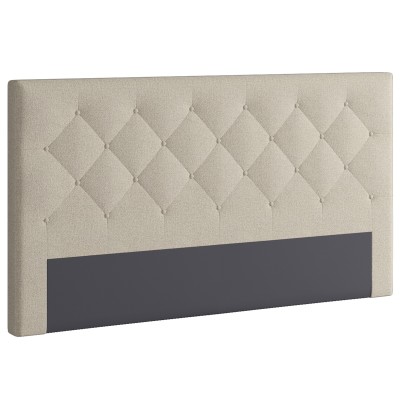 Gråbo huvudgavel 120 Hevre Light beige