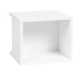 Haag sängbord vägghängt vit