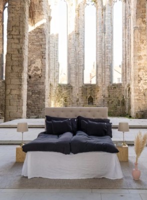 Påslakan linne 150x210 cm Granite - Lin Living#2