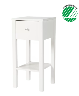 Wilma sängbord vit