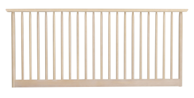 Riggins sänggavel 194 vitpigmenterad ek