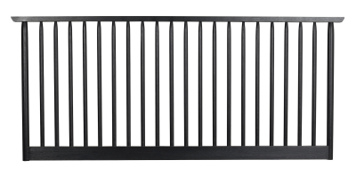 Riggins sänggavel 194 svart ek