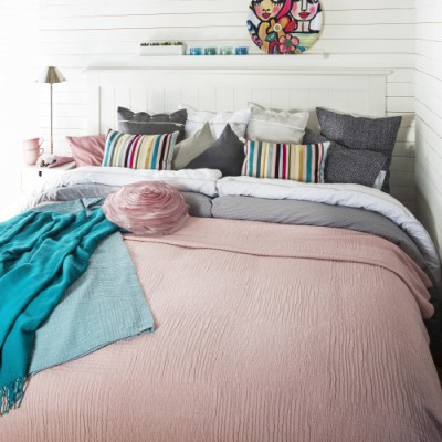 Wendy överkast 160x260 cm rosa