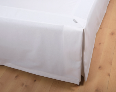 Lina sängkjol 90x200 H52 cm vit