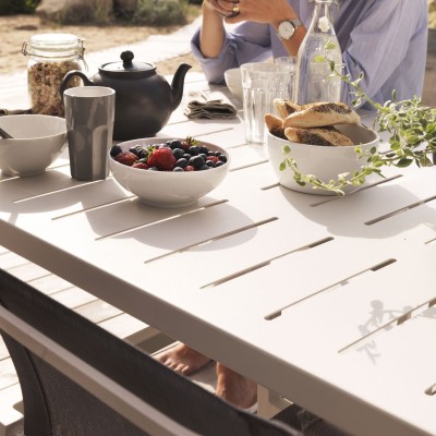 Belfort matbord 200x100 cm vit#2