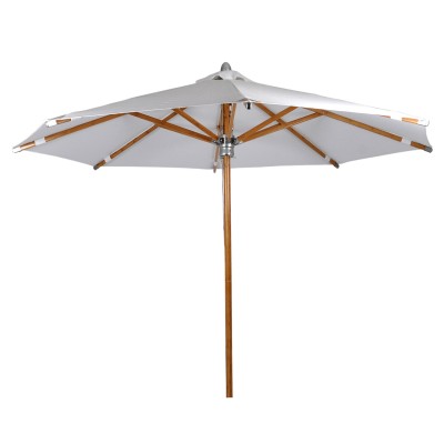 Lyon parasoll 300 cm natur olefin/trä