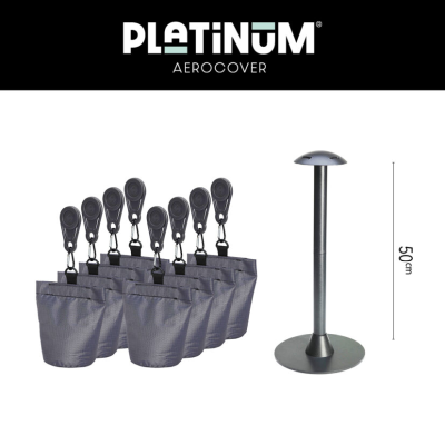 Pelare och vikter för möbelskydd 7810 - AEROCOVER#3