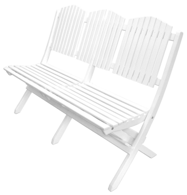 Visby fällsoffa vit