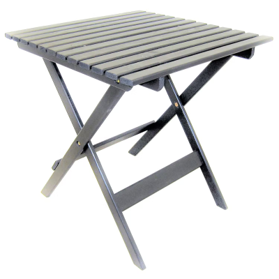 Wilma fällbord 65x65 cm askgrå