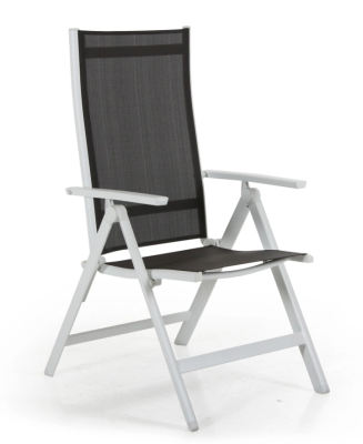 Dino positionsstol vit/grå