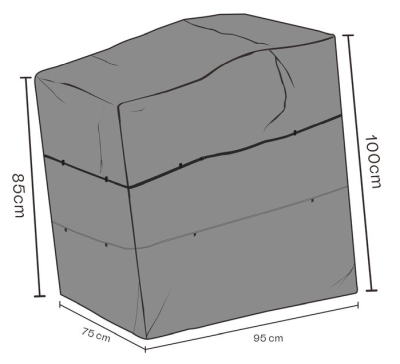 Möbelskydd recliner 75x95x100/85 cm vattentät