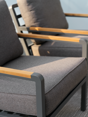 Nova soffgrupp 3+1+1 antracit/soft dawn#5