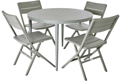 Bigby bord 100 cm ljusgrå#2