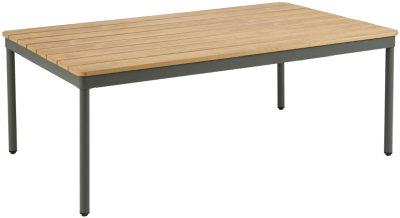 Reno soffbord 110x70 cm nordic green/natur#1