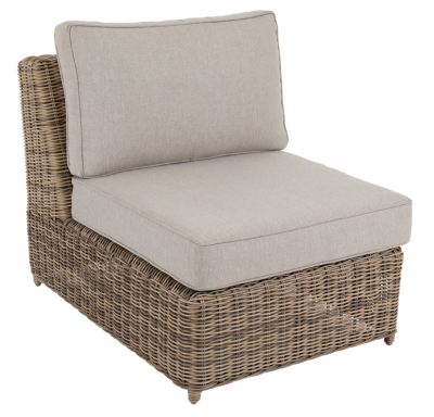 Glendon mittdel konstrotting rustik/beige