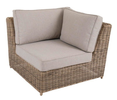 Glendon hörn rustik med dyna