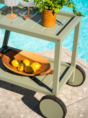 Samvaro serveringsvagn dusty green#4
