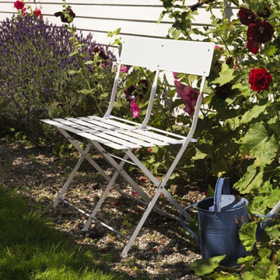 Arno cafésoffa fällbar vit#2