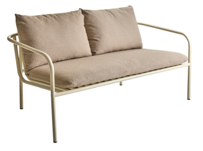 Bendt soffa 2-sits pearl white/teddy beige