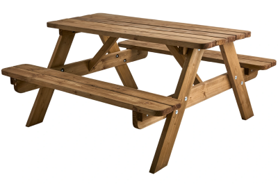 Resmo picknickbord barn brun